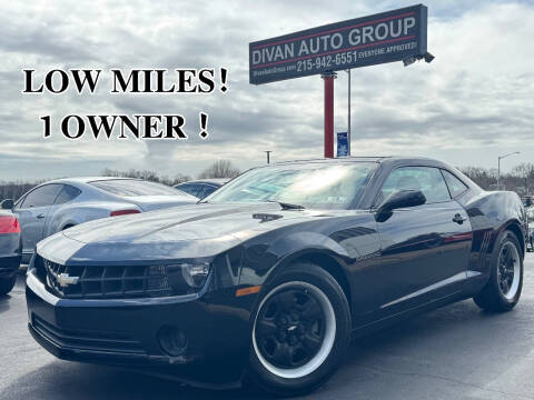 2013 Chevrolet Camaro for sale at Divan Auto Group in Feasterville Trevose PA
