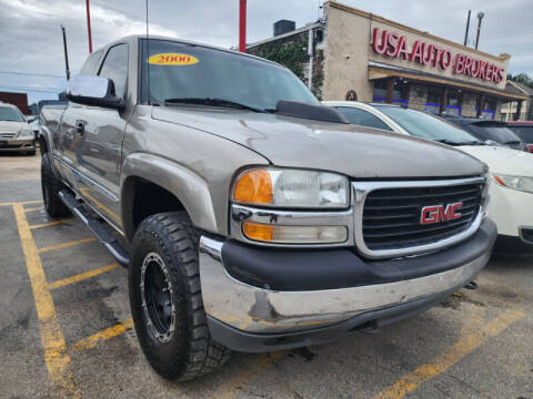 2000 GMC Sierra 1500 for sale at USA Auto Brokers in Houston TX