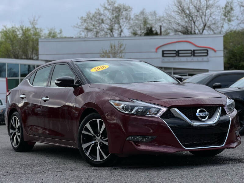 2018 Nissan Maxima for sale at BBB AUTO SALES in Nashville TN