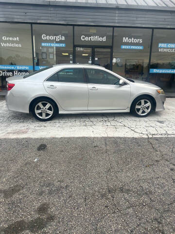 2014 Toyota Camry for sale at Georgia Certified Motors in Stockbridge GA