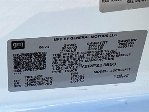 2024 Chevrolet Silverado 2500HD