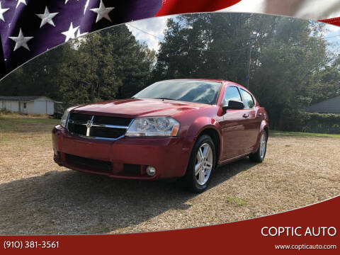2008 Dodge Avenger for sale at Coptic Auto in Wilson NC