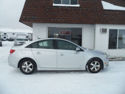 2012 Chevrolet Cruze for sale at Paul Oman's Westside Auto Sales in Chippewa Falls WI