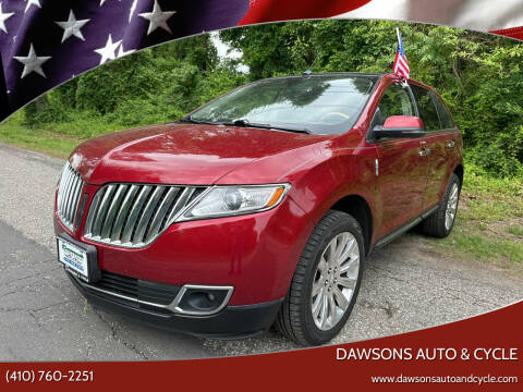 2013 Lincoln MKX for sale at Dawsons Auto & Cycle in Glen Burnie MD