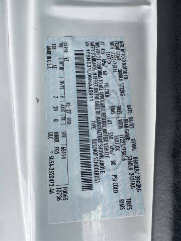 2006 Ford E-Series E-350 SD XL