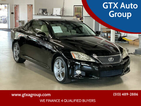 2010 Lexus IS 350C for sale at GTX Auto Group in West Chester OH