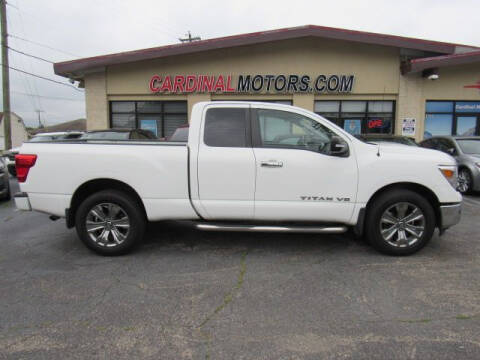 2018 Nissan Titan for sale at Cardinal Motors in Fairfield OH