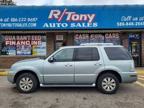 2006 Mercury Mountaineer for sale at R Tony Auto Sales in Clinton Township MI