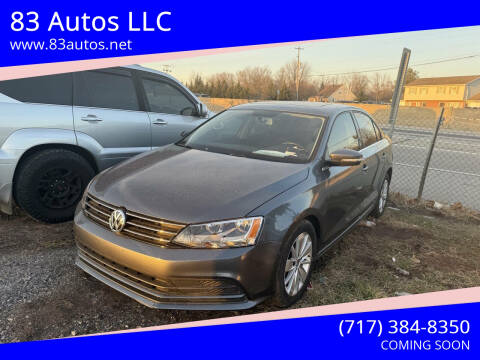 2015 Volkswagen Jetta for sale at 83 Autos LLC in York PA
