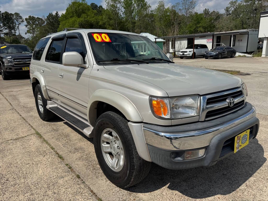 Silver 2000 Toyota 4Runner SR5 SR5 4dr SUV 1
