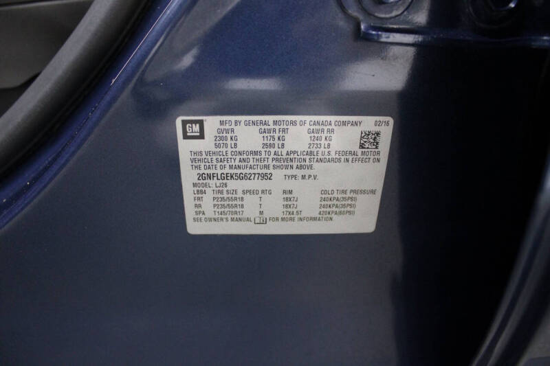 2016 Chevrolet Equinox LTZ