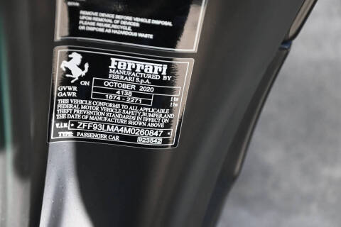 2021 Ferrari F8 Spider