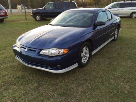 2003 Chevrolet Monte Carlo for sale at Deans Automotive Group, Inc. in Princeton NC