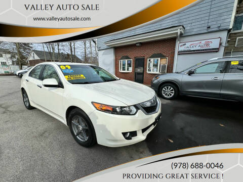 2009 Acura TSX for sale at VALLEY AUTO SALE in Methuen MA