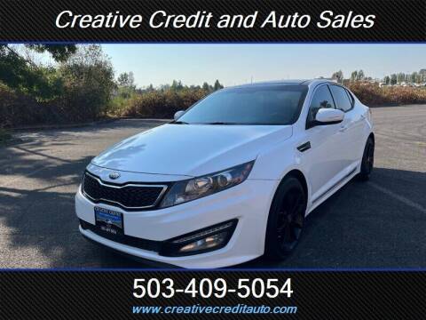 2013 Kia Optima for sale at Creative Credit & Auto Sales in Salem OR