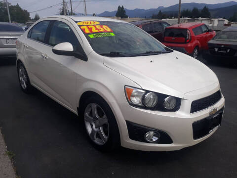 2013 Chevrolet Sonic for sale at Low Auto Sales in Sedro Woolley WA