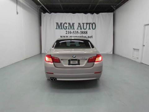 2011 BMW 5 Series for sale at MGM Auto in San Antonio, TX