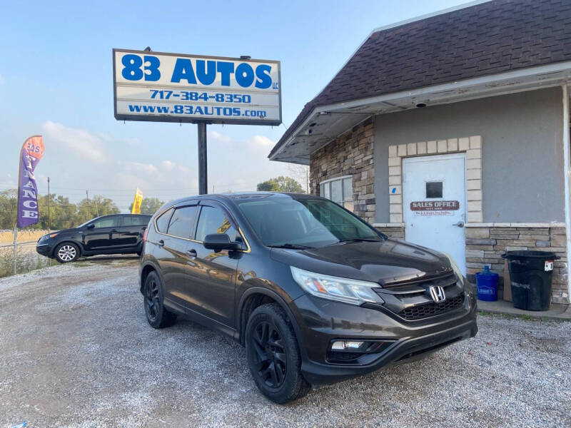 2015 Honda CR-V for sale at 83 Autos LLC in York PA