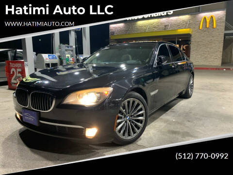 2011 BMW 7 Series for sale at Hatimi Auto LLC in Buda TX