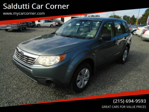 2009 Subaru Forester for sale at Saldutti Car Corner in Gilbertsville PA