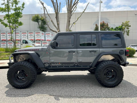 2018 Jeep Wrangler Unlimited for sale at Trade In Auto Sales in Van Nuys CA