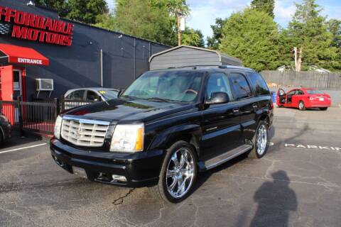 2003 Cadillac Escalade for sale at AFFORDABLE MOTORS INC in Winston Salem NC