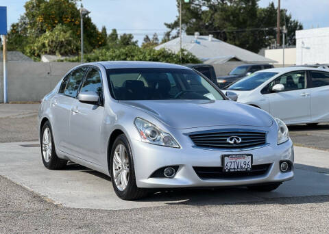2013 Infiniti G37 Sedan for sale at H & K Auto Sales & Leasing in San Jose CA