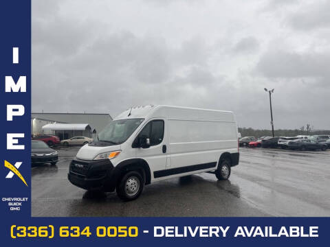 2023 RAM ProMaster for sale at Impex Chevrolet GMC in Reidsville NC