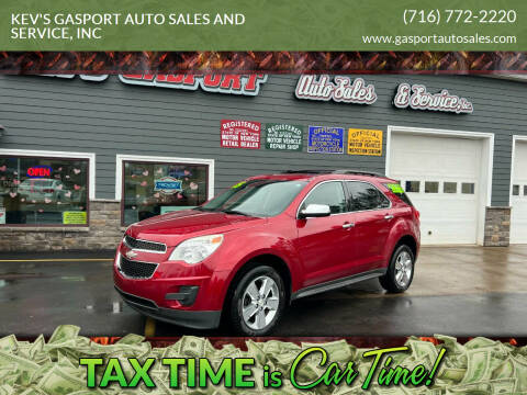 2015 Chevrolet Equinox for sale at KEV'S GASPORT AUTO SALES AND SERVICE, INC in Gasport NY