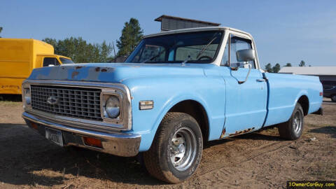 1970 Chevrolet C/K 10 Series for sale at 1 Owner Car Guy ~ Montana Muscle and Classics in Stevensville MT