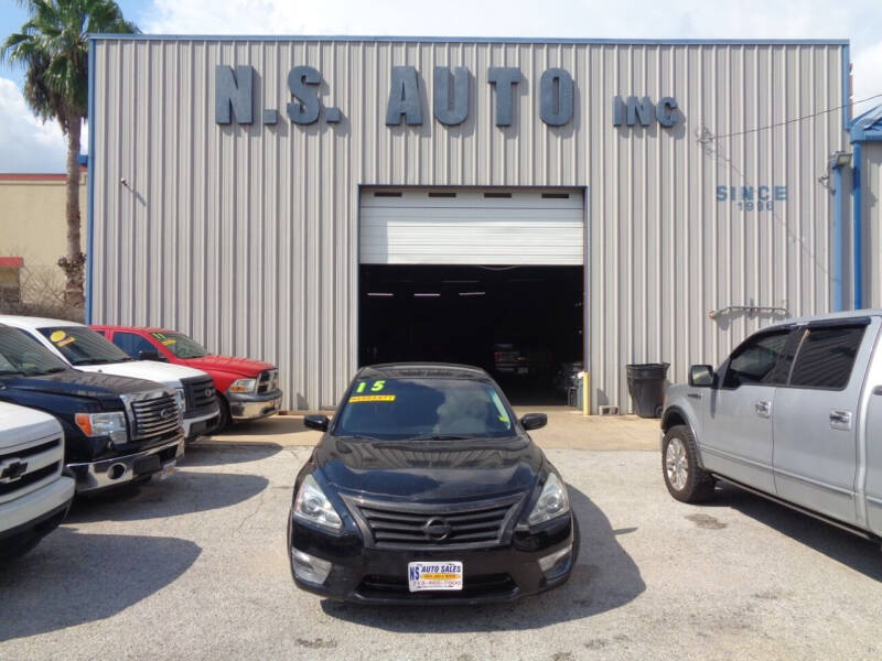 2015 Nissan Altima for sale at N.S. Auto Sales Inc. in Houston TX