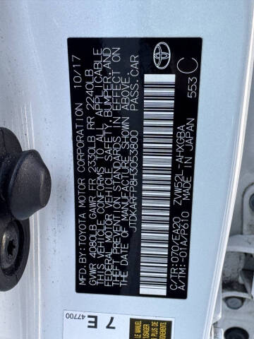 2017 Toyota Prius Prime Plus