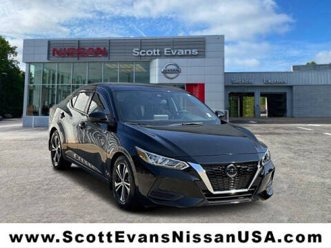 2021 Nissan Sentra for sale at Scott Evans Nissan in Carrollton GA