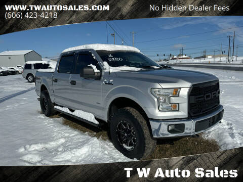 2016 Ford F-150 for sale at T W Auto Sales in Science Hill KY