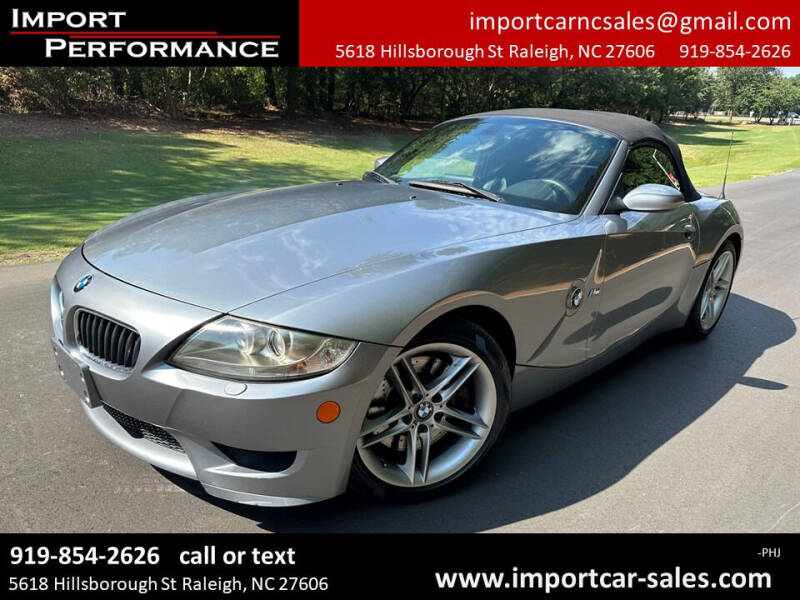 2006 BMW Z4 M for sale at Import Performance Sales in Raleigh NC