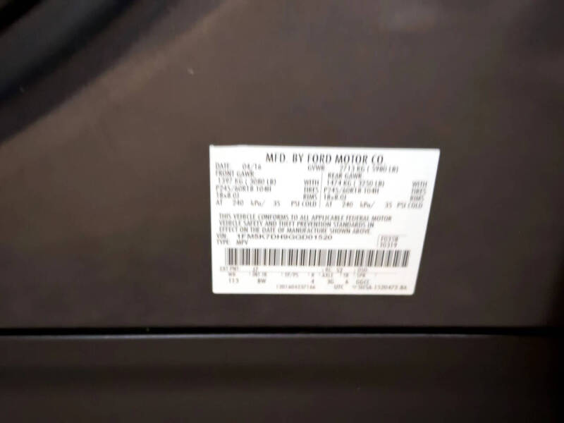 2016 Ford Explorer XLT