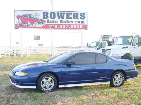 2003 Chevrolet Monte Carlo for sale at BOWERS AUTO SALES in Mounds OK