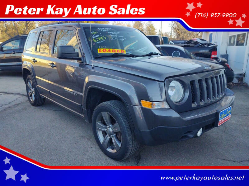 2015 Jeep Patriot for sale at Peter Kay Auto Sales in Alden NY