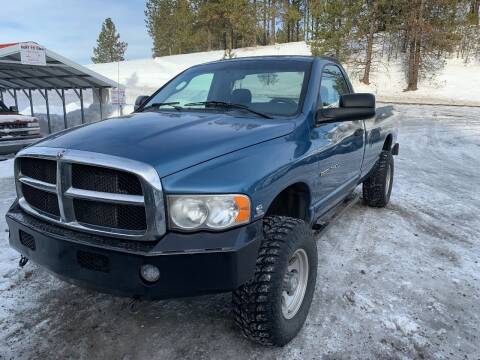2005 Dodge Ram Pickup 2500 for sale at CARLSON'S USED CARS in Troy ID