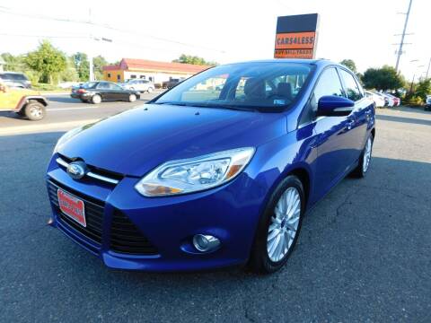 2012 Ford Focus for sale at Cars 4 Less in Manassas VA