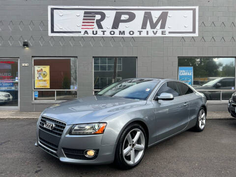 2010 Audi A5 for sale at RPM Automotive LLC in Portland OR