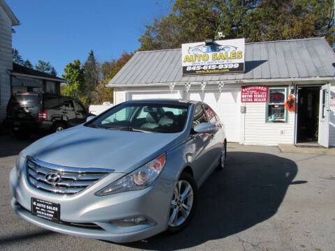 2013 Hyundai Sonata for sale at IK AUTO SALES LLC in Goshen NY