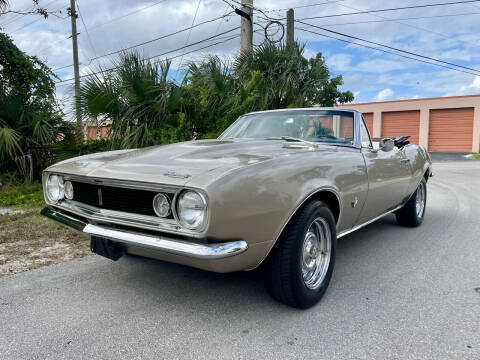 1967 Chevrolet Camaro for sale at American Classics Autotrader LLC in Pompano Beach FL