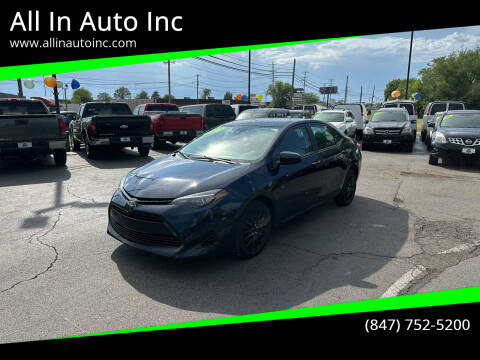 2017 Toyota Corolla for sale at All In Auto Inc in Palatine IL