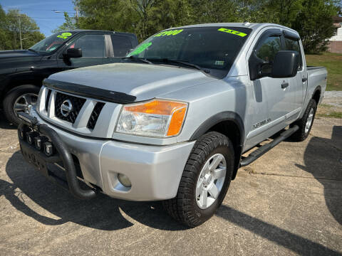 2008 Nissan Titan for sale at Motley's Auto World in Danville VA
