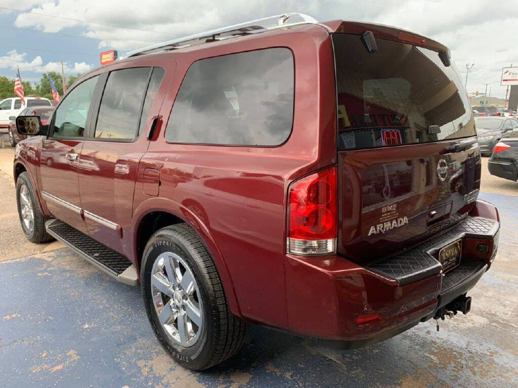 2012 Nissan Armada for sale at Caspian Auto Sales in Oklahoma City, OK