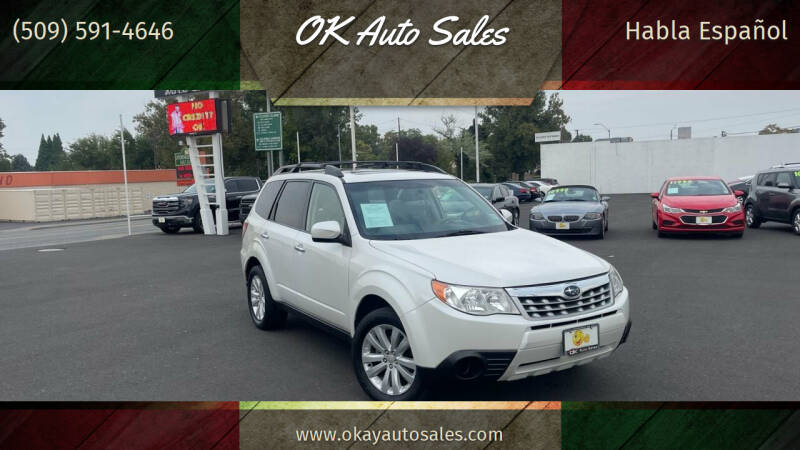 2013 Subaru Forester for sale at OK Auto Sales in Kennewick WA