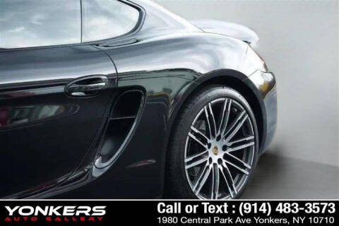 2016 Porsche Cayman Black Edition