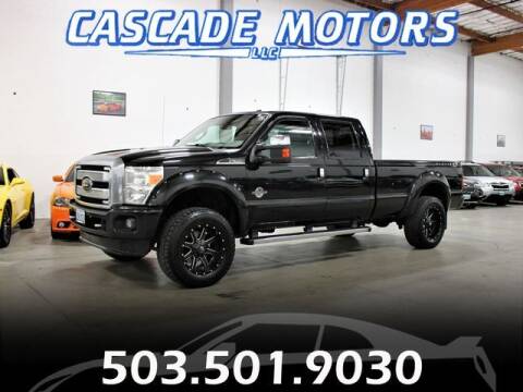 2013 Ford F-350 Super Duty for sale at Cascade Motors in Portland OR