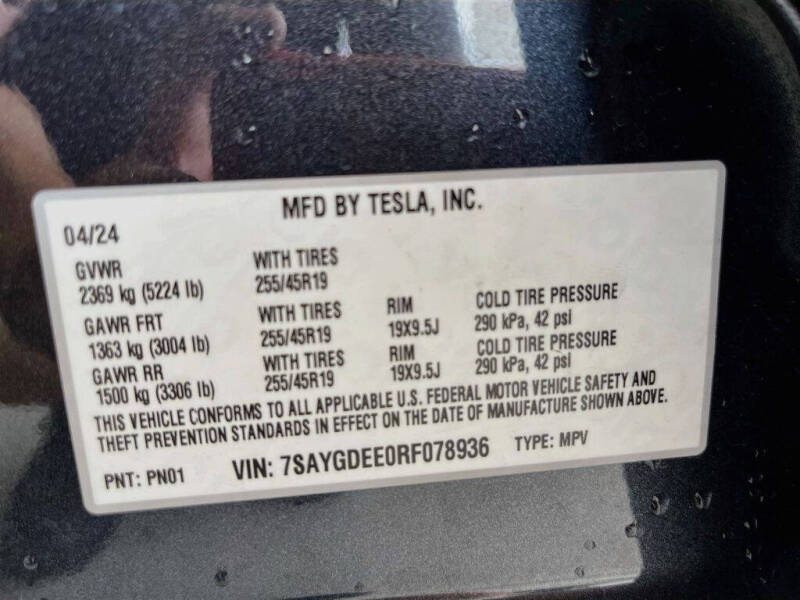 2024 Tesla Model Y Long Range